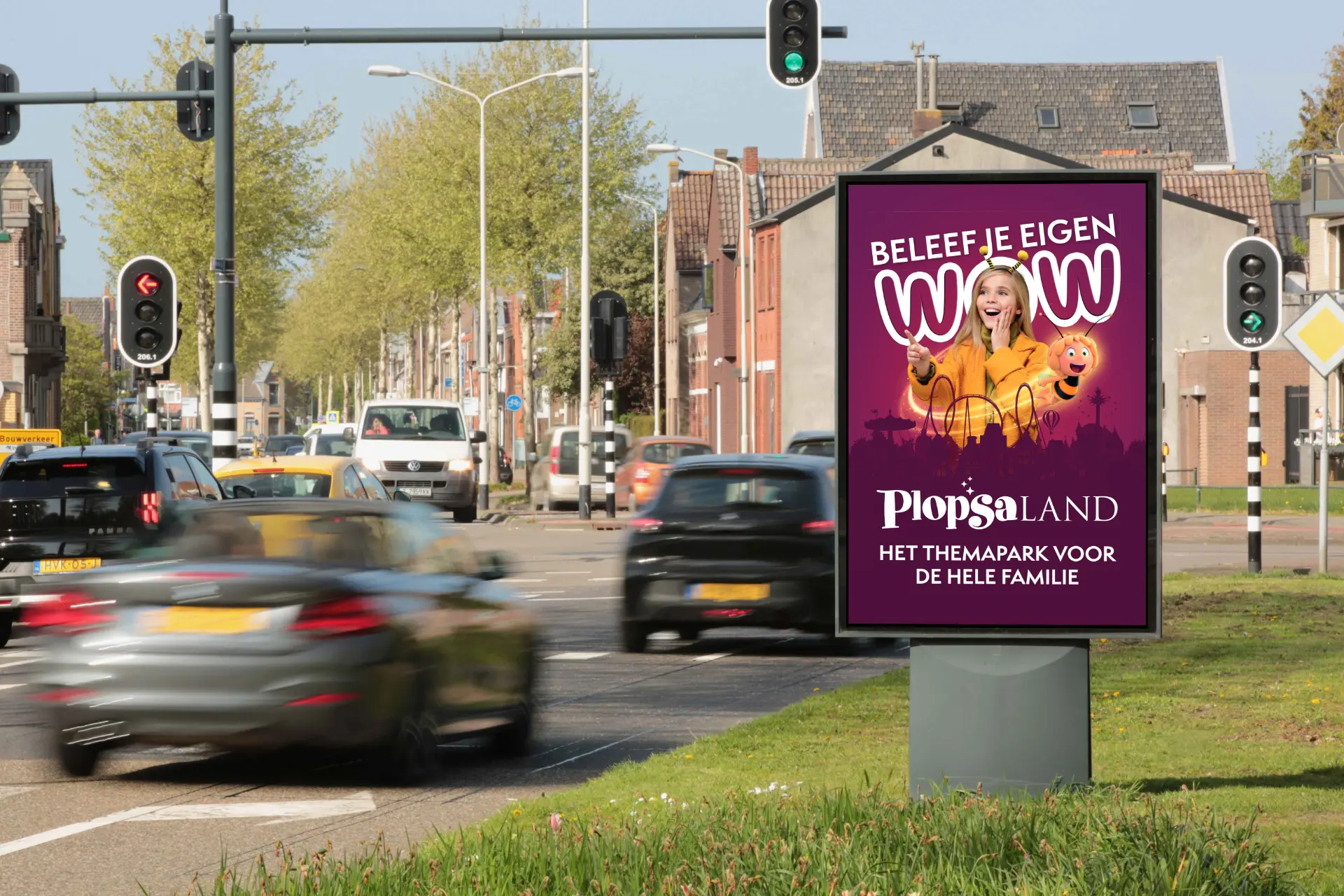 Buitenreclame in het straatbeeld